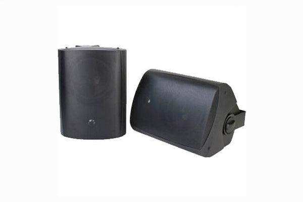 Sunbrite - SB-AW-6-BLK 6.5" Outdoor Surface Mount Speakers - Pair Speakers Sunbrite