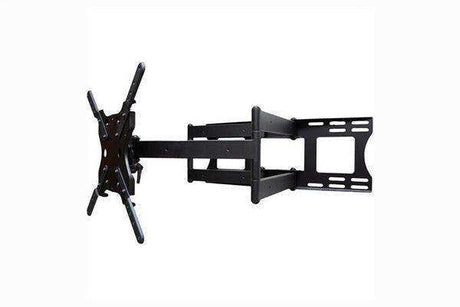 Sunbrite - SB-WM-ART2-XL-BL Dual Arm Articulating Wall Mount with tilt, swivel and pan for 49" - 80" Video Sunbrite