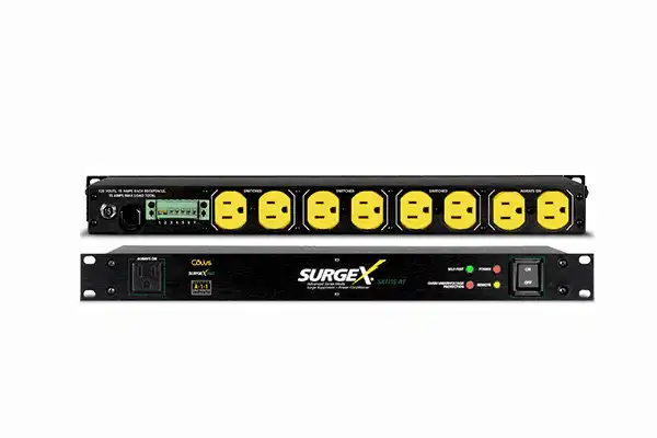 SurgeX SX-1115-RT 8-Outlet Surge Suppressor and Power Conditioner Power Outlets & Sockets SurgeX