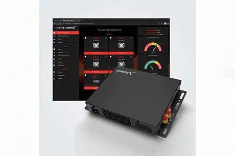 SurgeX SX-DC-8-12-120 SQUID 120V Surge Protector and Power Management System Power Outlets & Sockets SurgeX