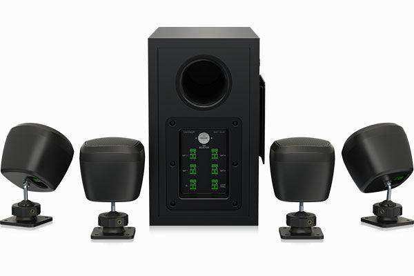 Tannoy SAT SUB 4PACK Packaged Satellite-Subwoofer Loudspeaker System (Black) - TA-SAT-SUB-4PACK Speakers Tannoy