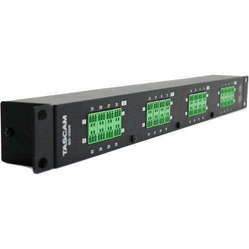 Tascam BO-32DE Rackmount 32-Channel DB25 to Euroblock I/O Adapter Audio Tascam