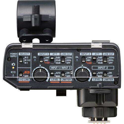 Tascam CA-XLR2d-F XLR Microphone Adapter Kit for FUJIFILM Cameras Audio Tascam