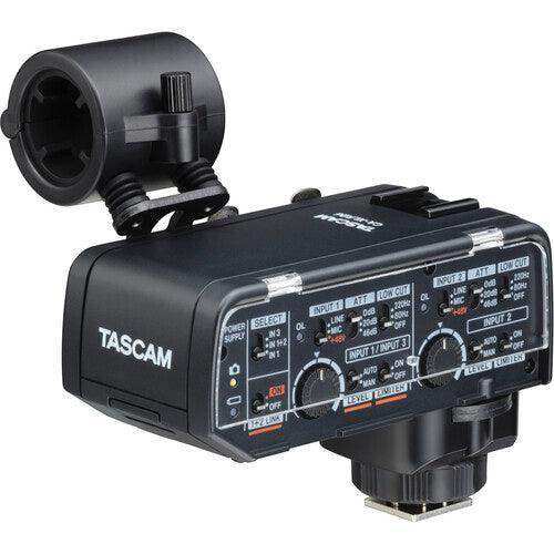 Tascam CA-XLR2d-F XLR Microphone Adapter Kit for FUJIFILM Cameras Audio Tascam
