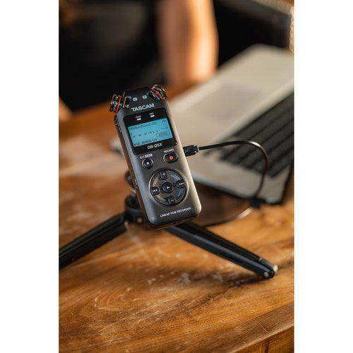 Tascam DR-05X 2-Input / 2-Track Portable Audio Recorder with Onboard Stereo Microphone Audio Tascam