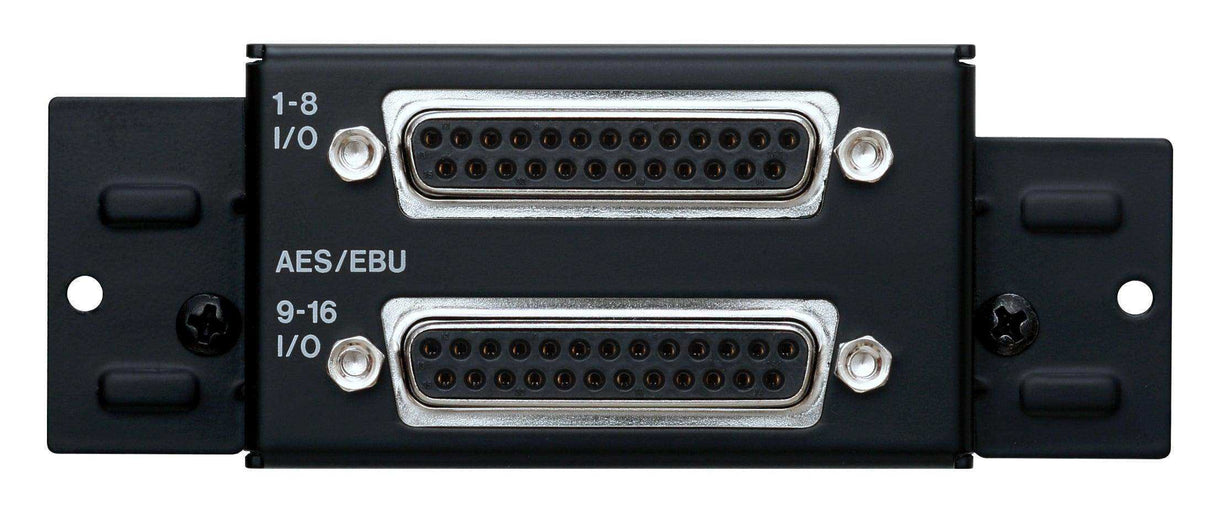 Tascam IF-AE16 Option card for the DA-6400/DA-6400dp. 16-channel AES/EBU input/output interface card Audio Tascam