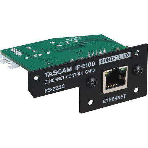 Tascam IF-E100 Ethernet Control Card for CD-400U Audio Players & Recorders Tascam
