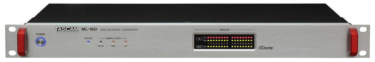 Tascam ML-16D 16-channel Analog/Dante Converter Audio Tascam