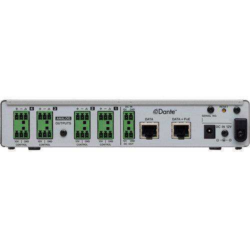 Tascam ML-4D/OUT-E Line Output Dante Converter with Built-In DSP Mixer Audio Players & Recorders Tascam