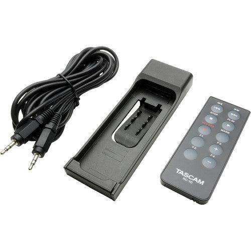 Tascam RC-10 Wired/Wireless Remote for DR-Series Recorders Audio Tascam