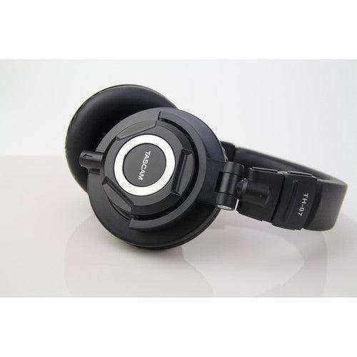 Tascam TH-07 High-Definition Monitor Headphones (Black) Audio Tascam
