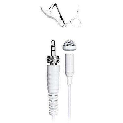 Tascam TM-10LW Lavalier Microphone for DR-10L Digital Recorder (White) Audio Tascam