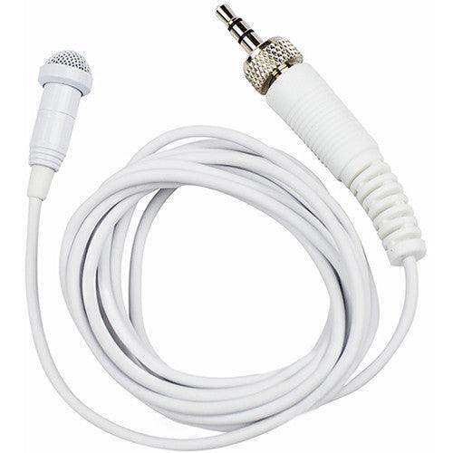 Tascam TM-10LW Lavalier Microphone for DR-10L Digital Recorder (White) Audio Tascam