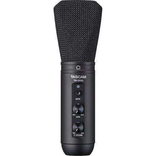Tascam TM-250U Supercardioid USB Type-C Condenser Microphone Audio Tascam