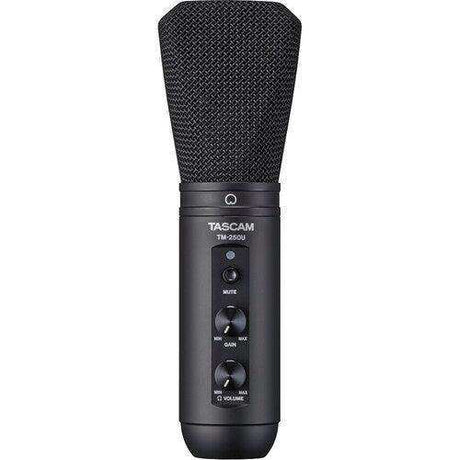 Tascam TM-250U Supercardioid USB Type-C Condenser Microphone Audio Tascam