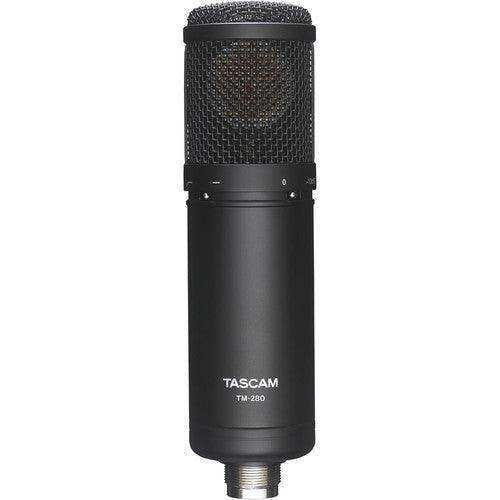 Tascam TM-280 Studio Microphone with Flight Case, Shockmount, and Pop Filter Audio Tascam