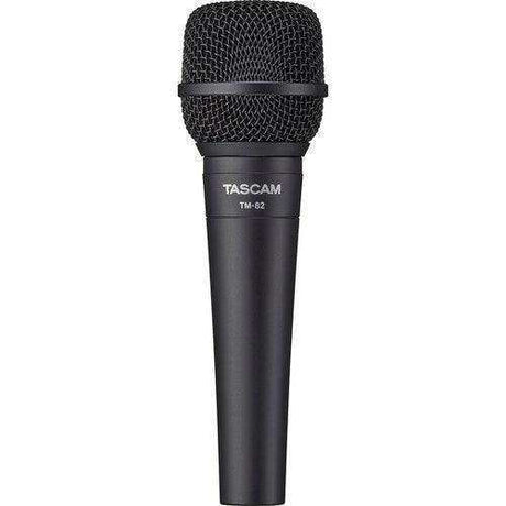 Tascam TM-82 Dynamic Microphone for Vocals and Instruments Audio Tascam
