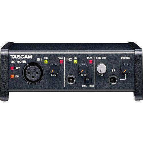 Tascam US-1X2HR Desktop 2x2 USB Type-C Audio Interface Audio Tascam