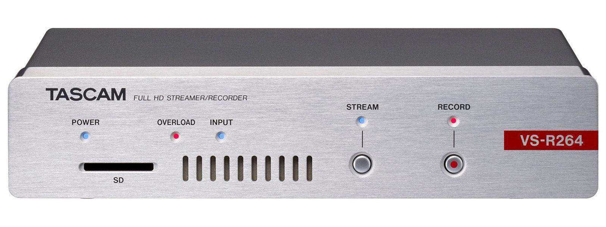 Tascam VSR-264 AV Over IP Encoder and Decoder Appliance for Full HD Live Streaming Microphones Tascam