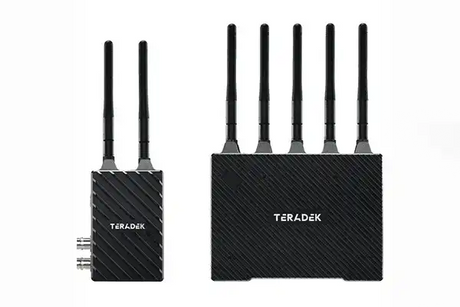 Teradek 10-2150 Bolt 4K LT 750 3G-SDI Transmitter & Bolt 4K 750 12G-SDI Receiver Kit Wireless Streaming Teradek