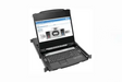 Tripp Lite 1U Rack-Mount Console with 19" LCD, 1920 x 1080 (1080p), DVI or VGA Video, TAA - B021-000-19-HD2 Electronics Tripp Lite