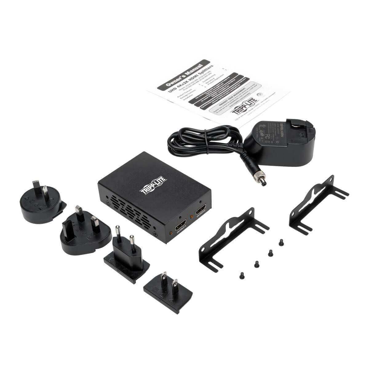 Tripp Lite B118-002-UHD-2 2-Port HDMI Splitter Electronics Tripp Lite