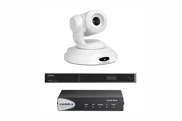 Vaddio- 999-30231-000W EasyIP 20 Mixer Base Kit EasyIP 20 Mixer Base Kit Series (White) Video Cameras Vaddio