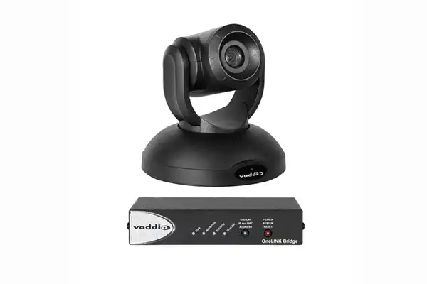 Vaddio- 999-9952-200 RoboSHOT 40 UHD OneLINK Bridge System (Black) Video Cameras Vaddio
