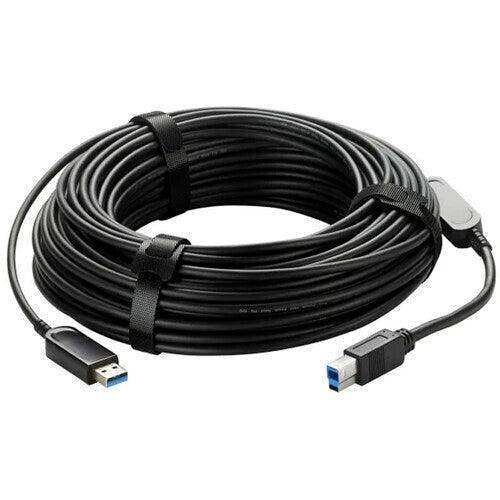 Vaddio Active Optical USB 3.0 A-B Plenum Cable (26.2') - 440-1005-061 Audio & Video Cables Vaddio