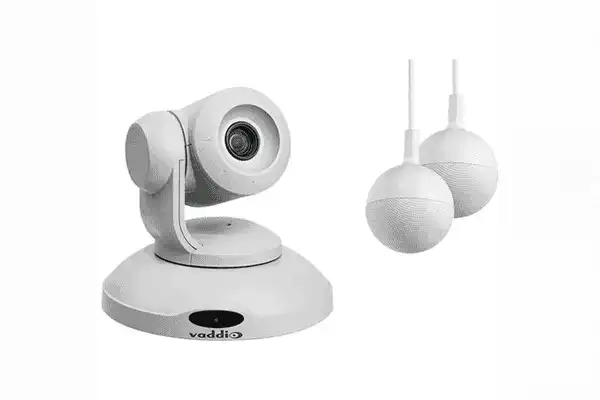 Vaddio ConferenceSHOT AV HD Conference Room System (White) - 999-99950-700W Video Cameras Vaddio