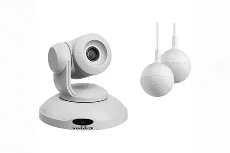 Vaddio ConferenceSHOT AV HD Conference Room System (White) - 999-99950-700W Video Cameras Vaddio
