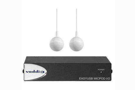 Vaddio EasyUSB MicPOD I/O with Two CeilingMICs - 999-88000-000 Video Cameras Vaddio