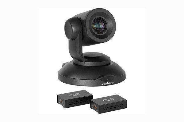 Vaddio PrimeSHOT 20 HDMI camera with HDMI Extender (Black) - 999-30420-300 Video Cameras Vaddio