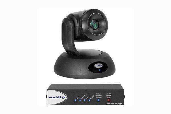 Vaddio RoboSHOT 12E HDBT OneLINK Bridge System (Black) - 999-99600-200 Video Cameras Vaddio