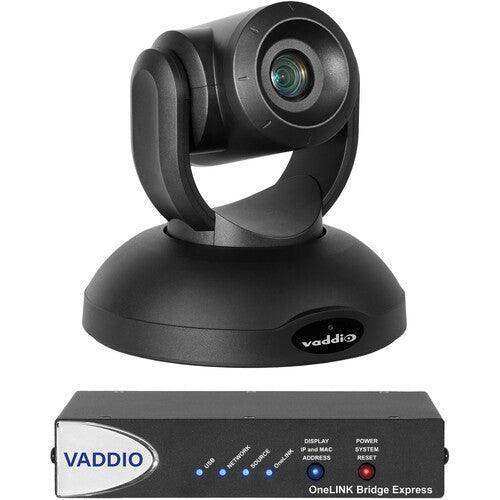 Vaddio RoboSHOT 40 UHD OneLINK Bridge Express System (Black) - 999-9952-270 Video Cameras Vaddio