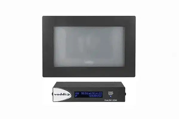 Vaddio RoboSHOT In-Wall Smart Glass OneLINK HDMI System (Black) - 999-9965-100 Video Cameras Vaddio