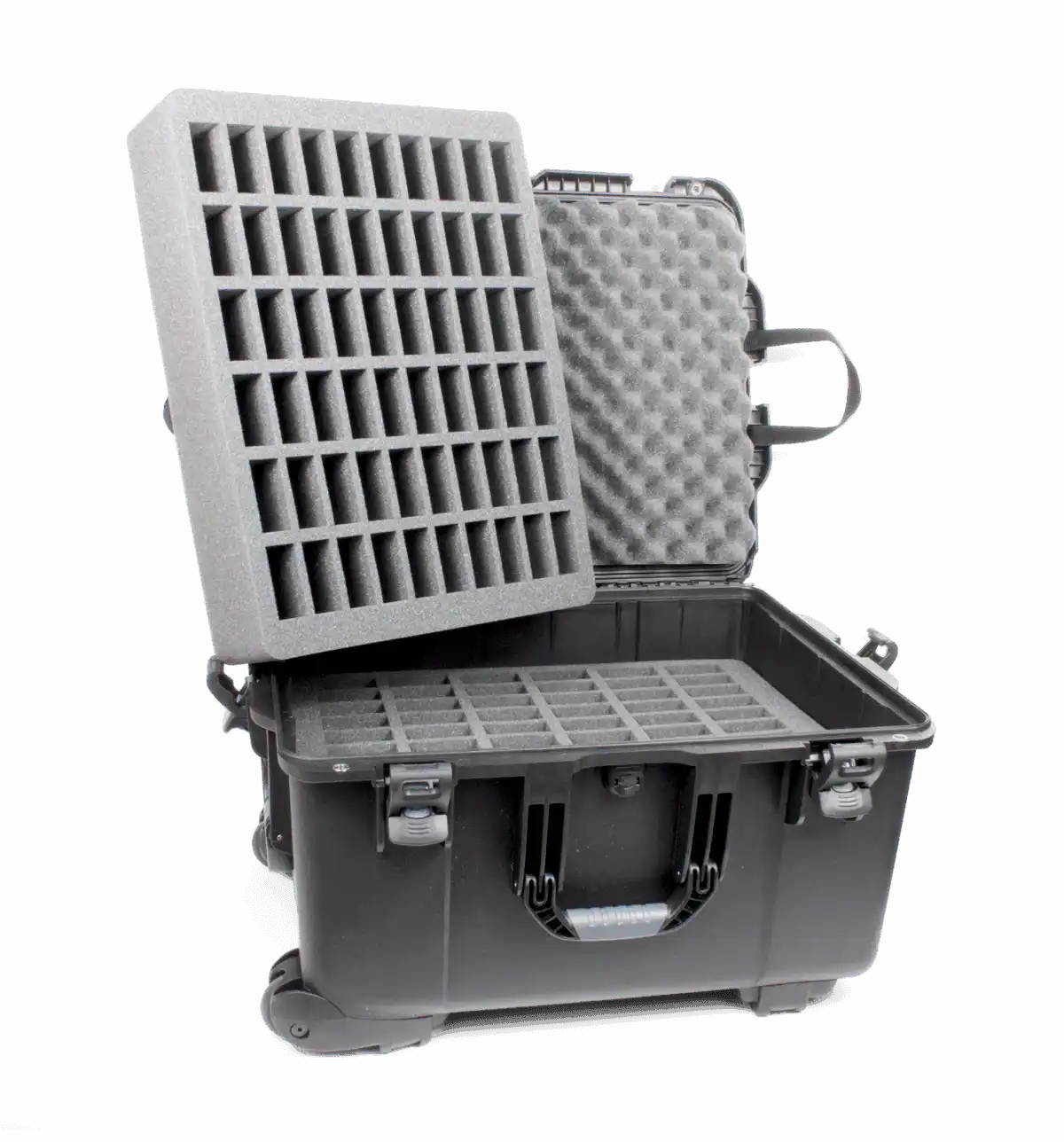 Williams AV CCS 053 – Heavy-Duty 120-Slot Rolling Transport Case Assistive Listening Williams AV