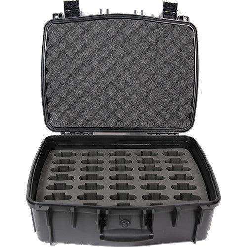 Williams AV CCS 056 35 – Large Water-Resistant Carry Case, 35 Slots Assistive Listening Williams AV
