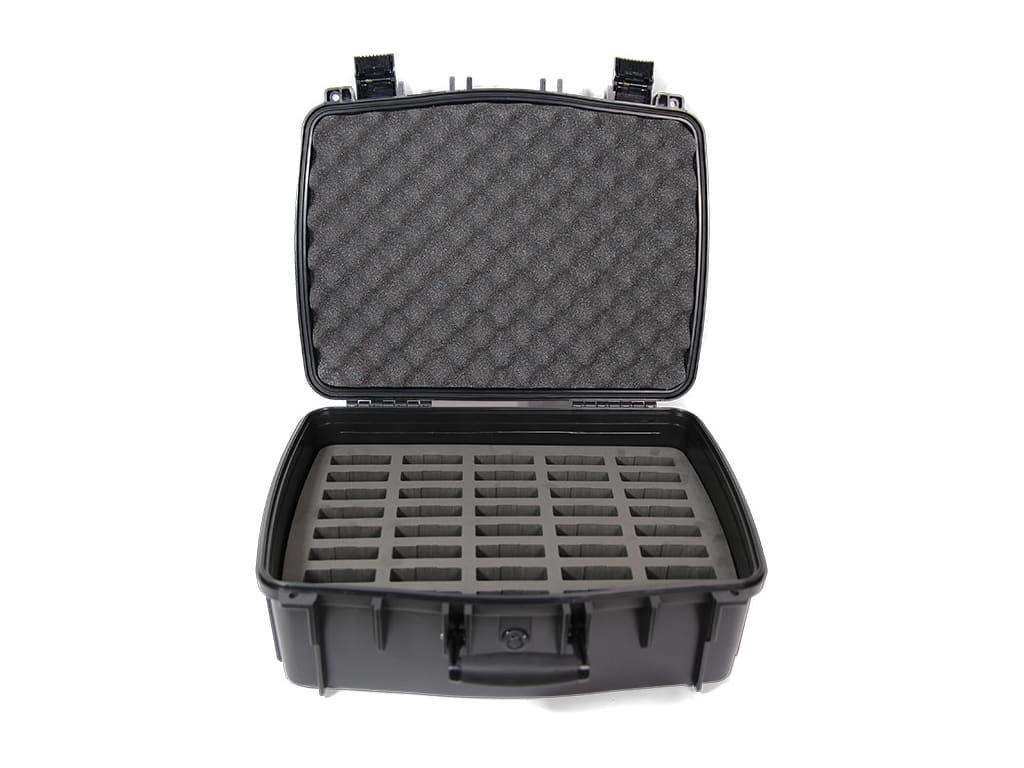 Williams Sound CCS 056 DW 40 Large Water Resistant Carry Case, 40 Slots Assistive Listening Williams AV