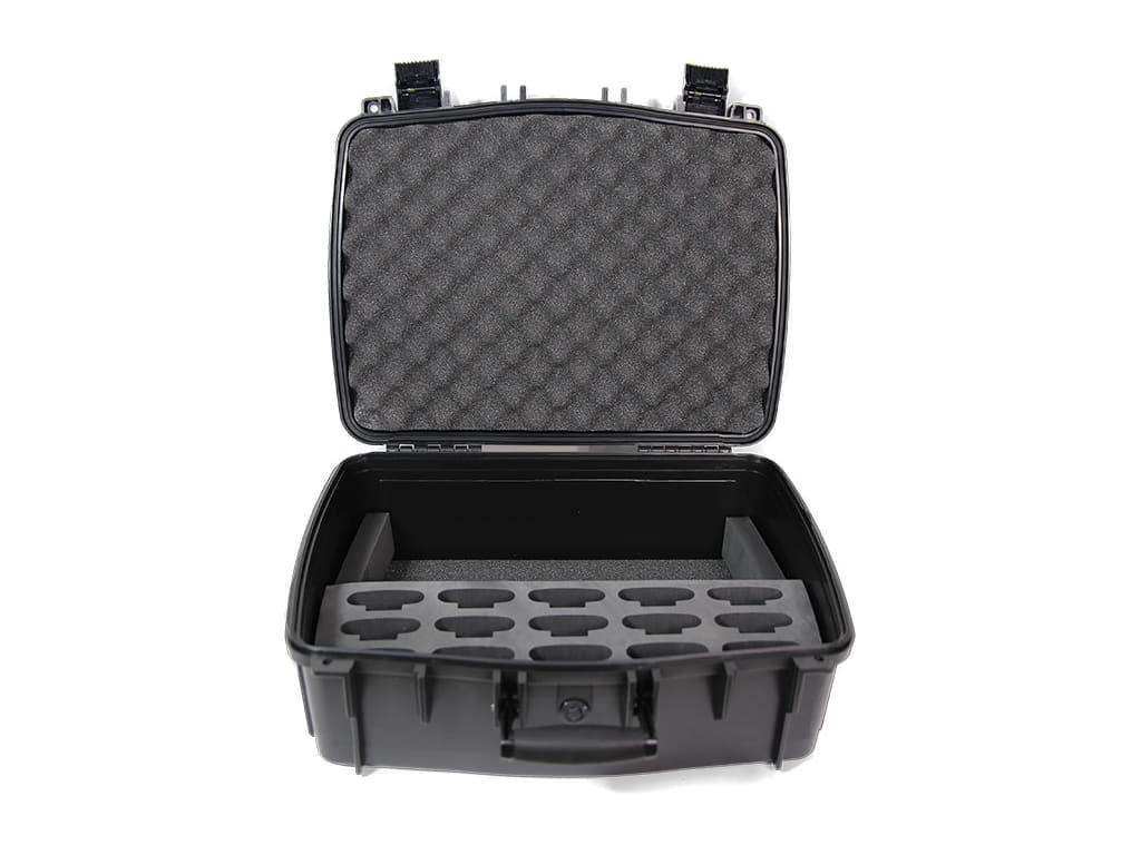 Williams Sound CCS 056 S Large Water Resistant Carry Case, 15 Slots Assistive Listening Williams AV