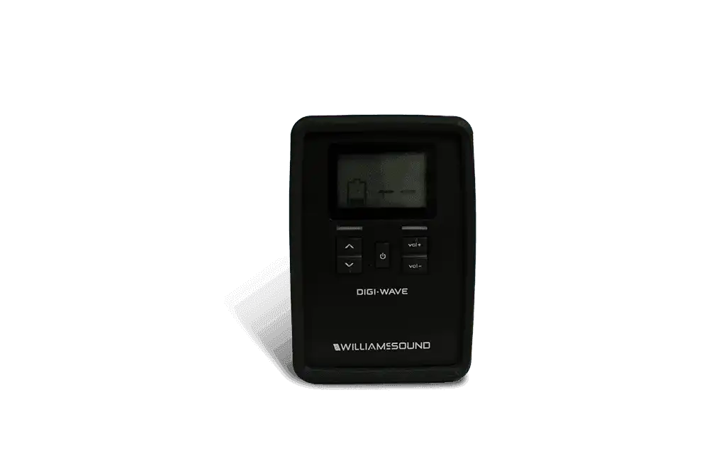 Williams Sound CCS 060 BK Silicone skin for DLR with lanyard and wrist strap (Black) Assistive Listening Williams AV