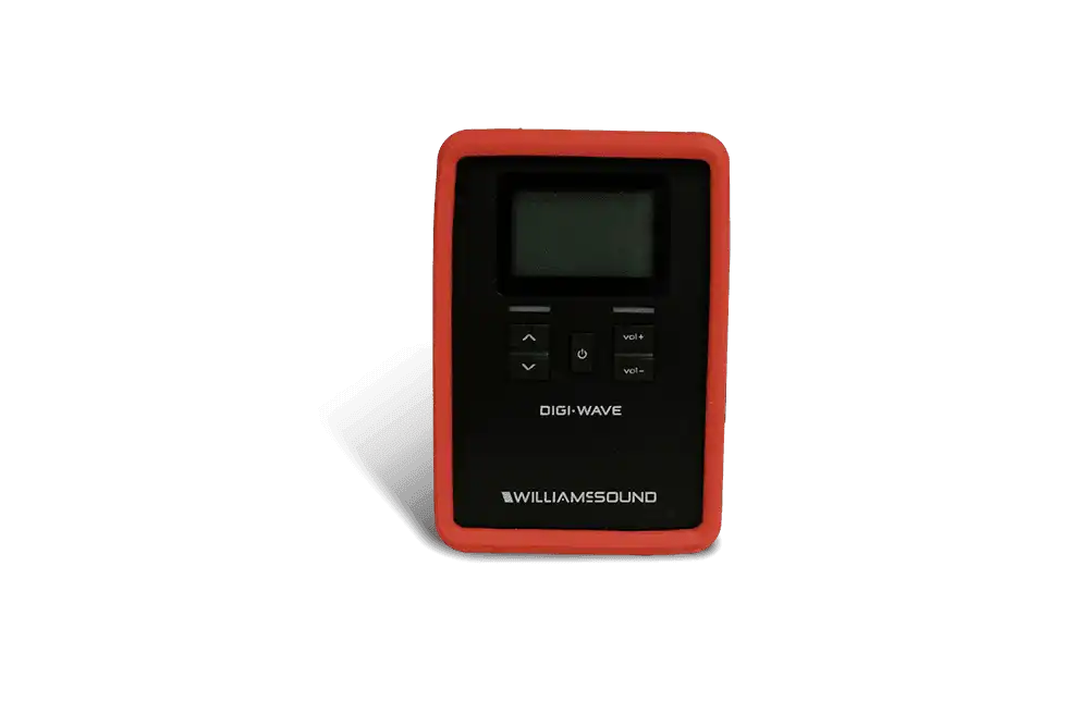 Williams Sound CCS 060 RD Silicone skin for DLR with lanyard and wrist strap (Red) Assistive Listening Williams AV