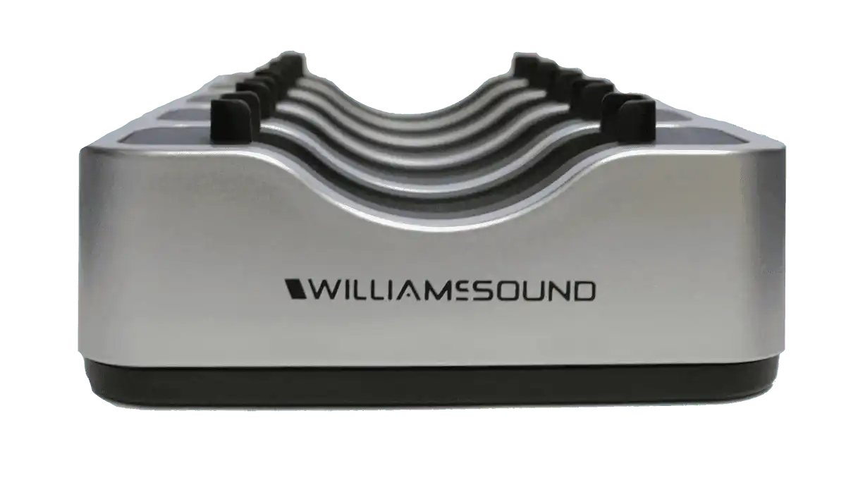 Williams Sound CHG 520 Charger for IR RX20 (5-bay) Assistive Listening Williams AV