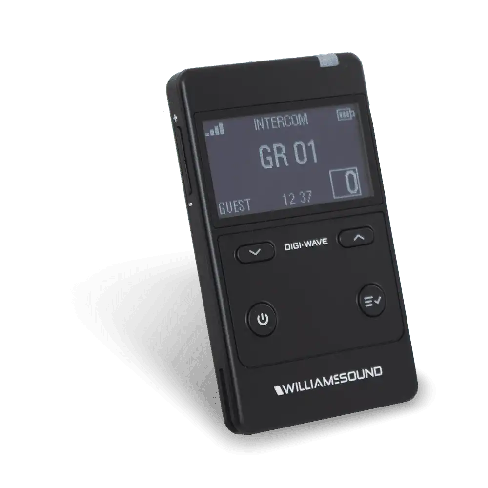 Williams Sound DLR 400 RCH Digi-Wave 400 Receiver (Rechargable) Assistive Listening Williams AV