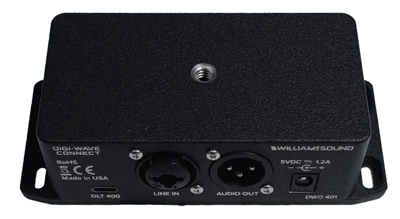 Williams AV DWD 401 – Digi-Wave Connect XLR Audio Interface Assistive Listening Williams AV