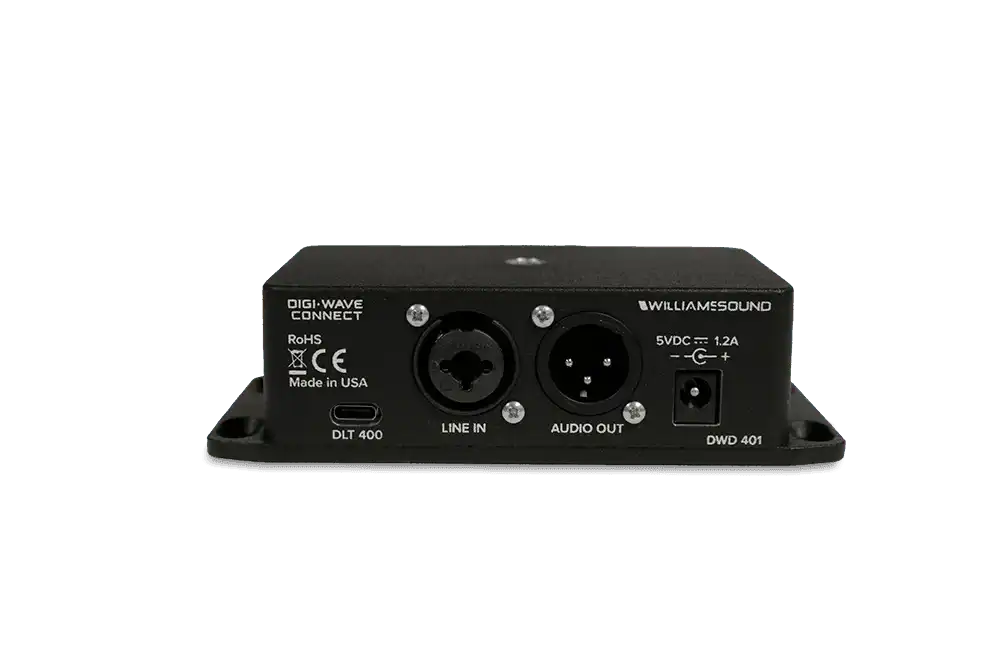 Williams AV DWD 401 – Digi-Wave Connect XLR Audio Interface Assistive Listening Williams AV