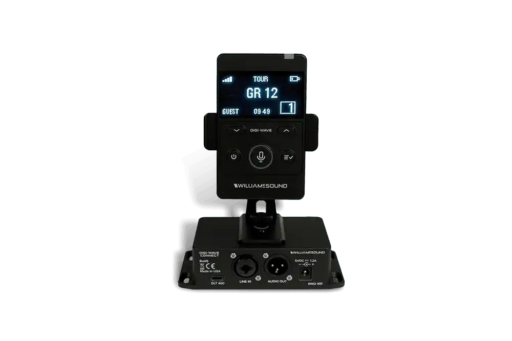Williams AV DWD 401 – Digi-Wave Connect XLR Audio Interface Assistive Listening Williams AV