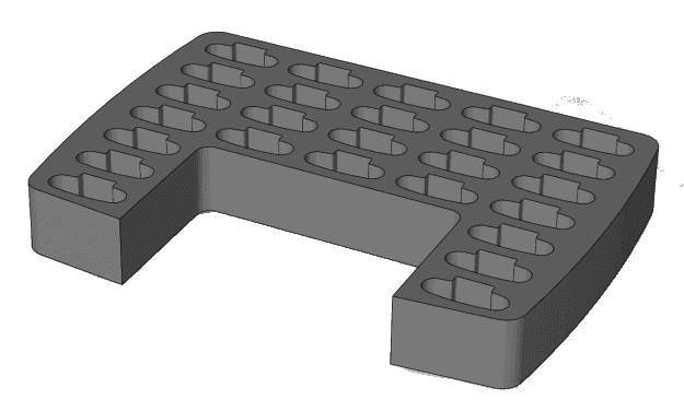 Williams AV FMP 060 – 26-Slot Foam Insert for CCS 056 Carry Case Assistive Listening Williams AV