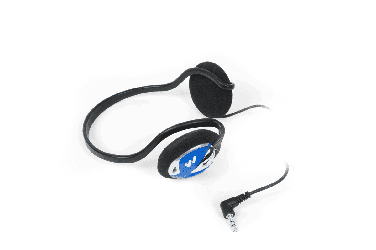 Williams Sound HED 036 – Rear-Wear Stereo Headphones for Personal Listening Systems Assistive Listening Williams AV