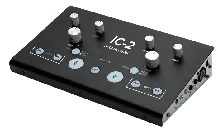 Williams AV IC-2 – Interpreter Control Console for Simultaneous Interpretation Assistive Listening Williams AV